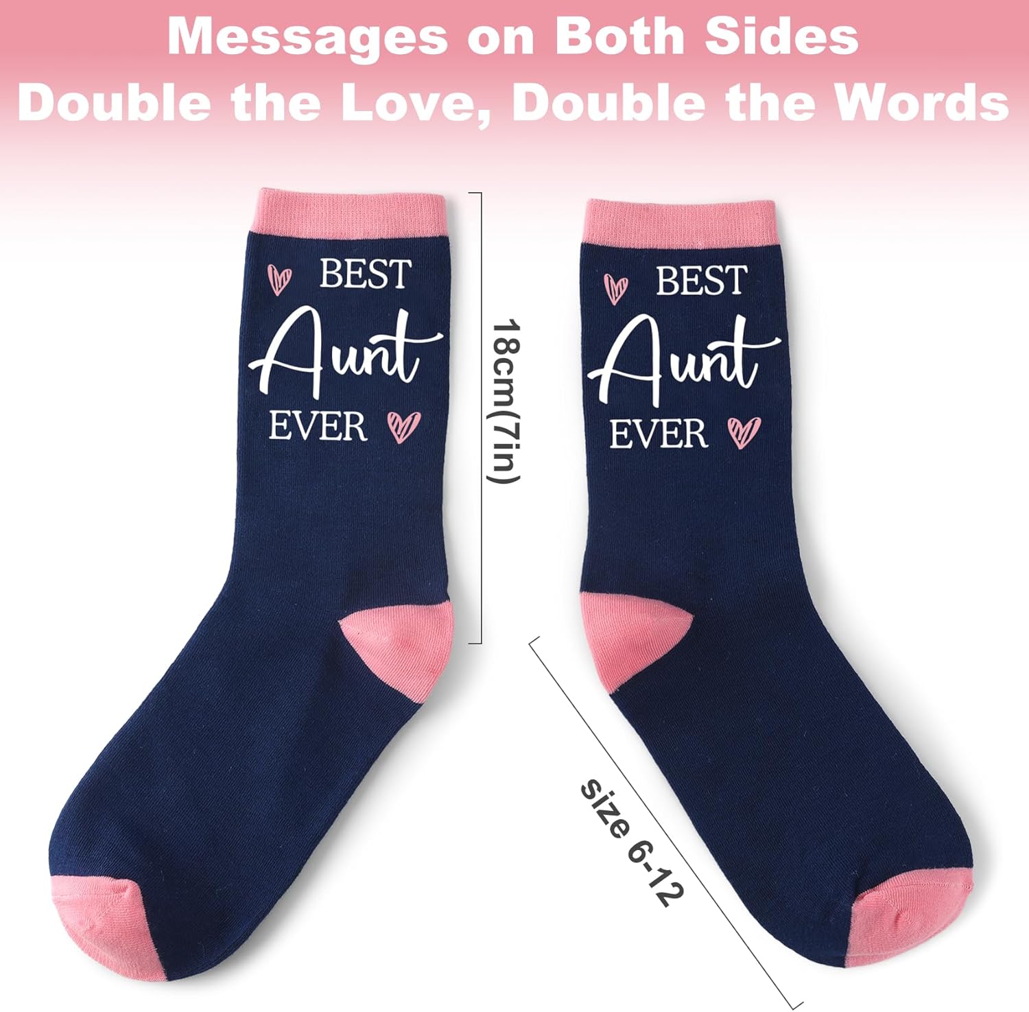 Women Men Socks Cozy Gifts for Mom,Aunt,Grandma,Boyfriend,Girlfriend,Son,Daughter,Dad,Grandpa,Bestie,Uncle Christmas - Image 6