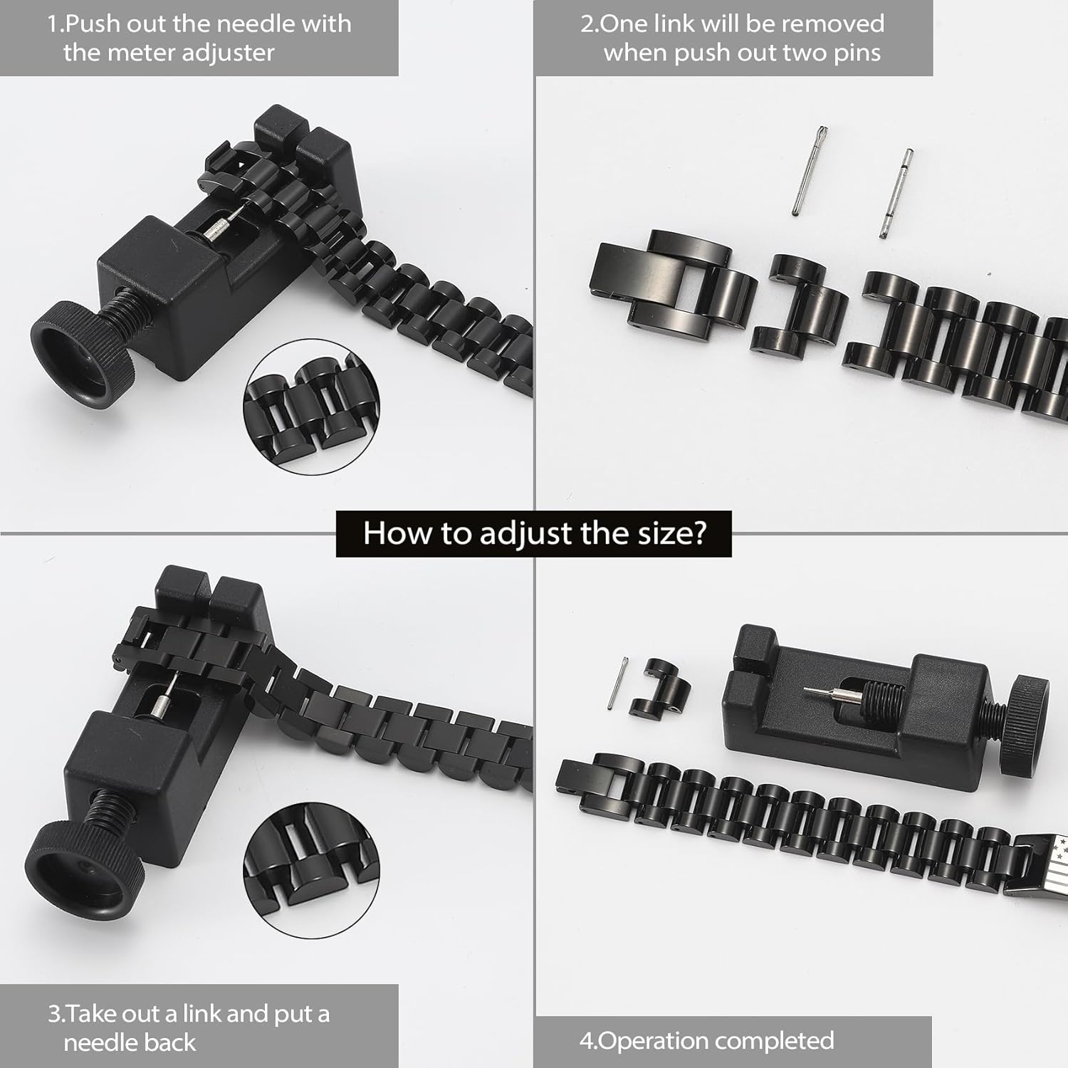 HSM Christian Bracelet for Men– Mens Bracelet with Bible Verse, Faith & Patriotic Stainless Steel Bracelets for Men, Religious Gift for Husband, Dad, Son – Adjustable - Image 6