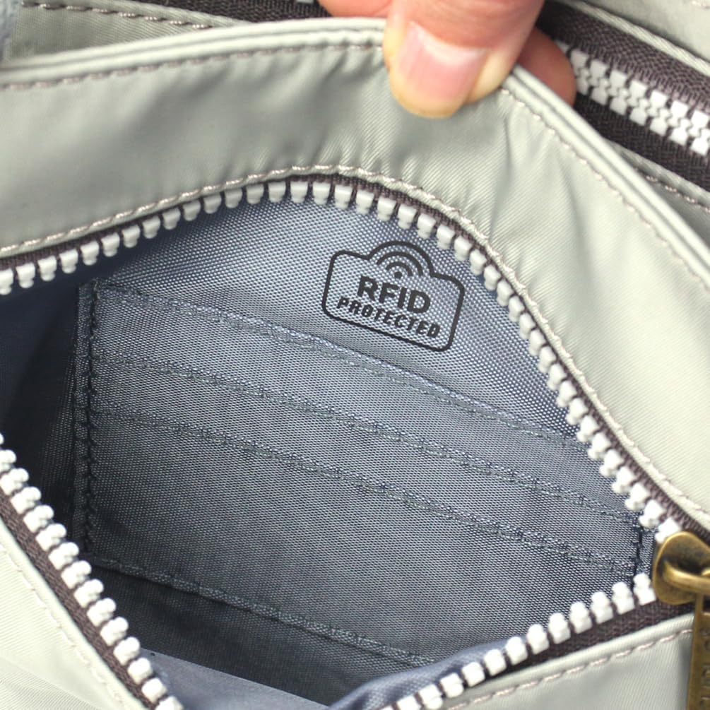 CHALA Venture Mini Carryall - RFID Protected Nylon Bag with Adjustable Crossbody Strap