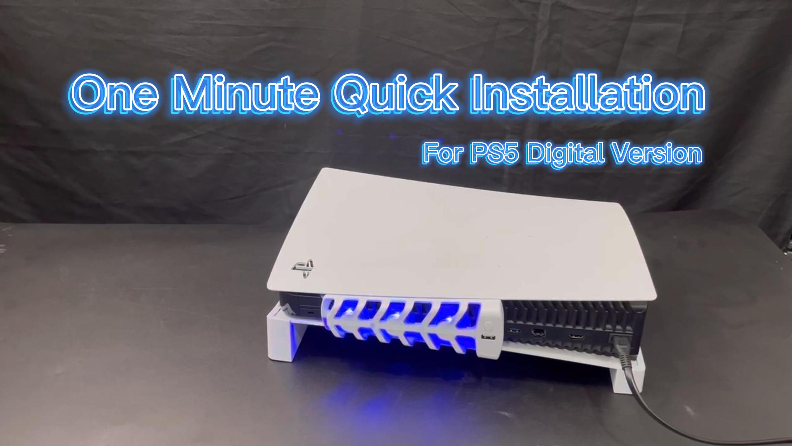 Amazon.com: Horizontal Stand with 3 Silent Cooling Fans Compatible