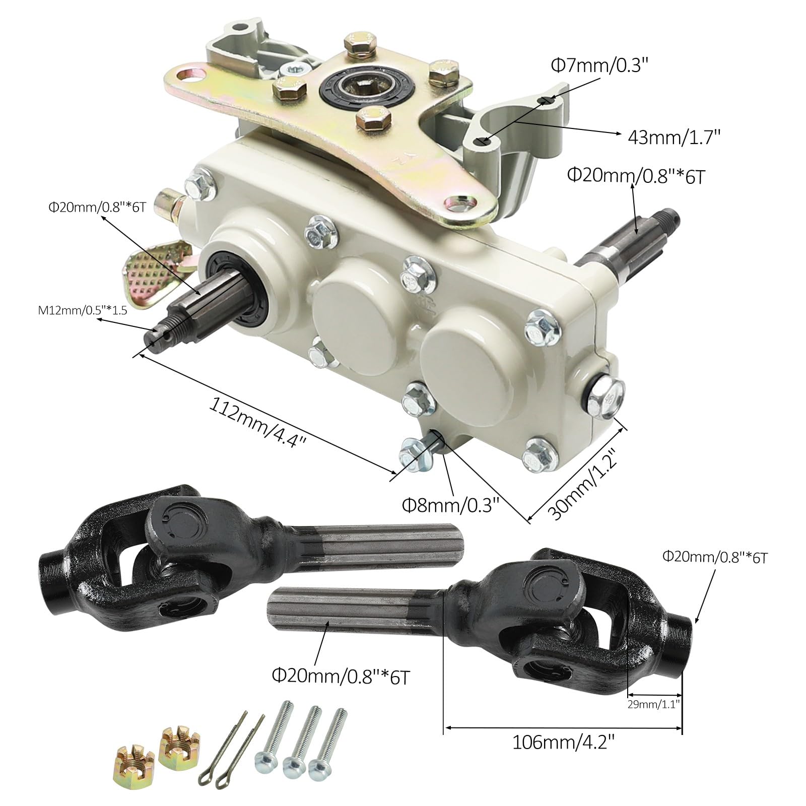 Quad Reverse Gearbox 150cc Engine With Reverse Go Kart