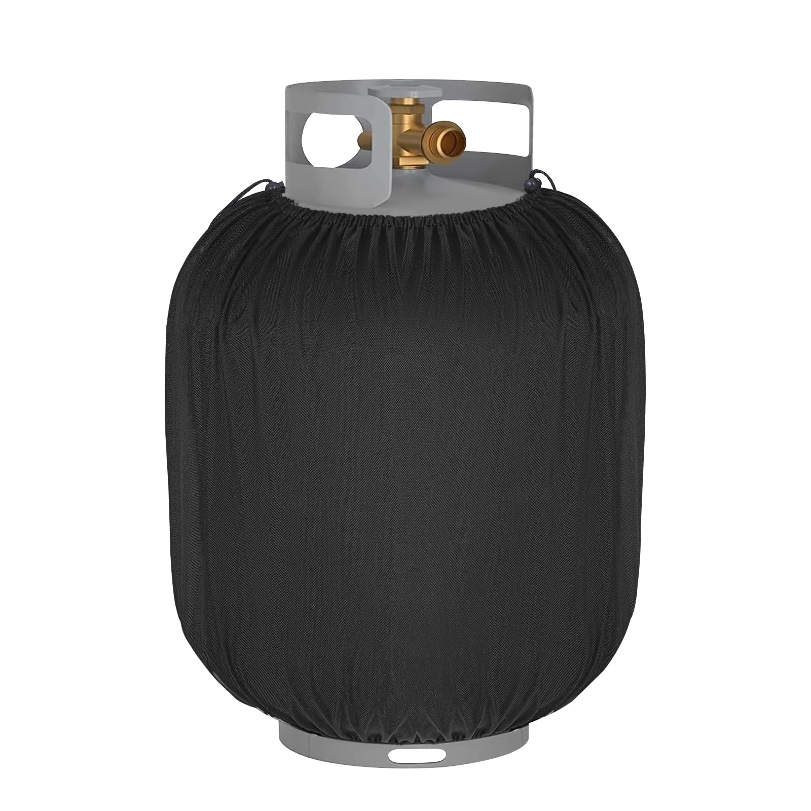 Photo 1 of SIRUITON Propane Tank Cover 20lb,Outdoor Heavy Duty 600D Waterproof Oxford Fabric Propane Gas Tank Cover with Adjustable Drawstrings