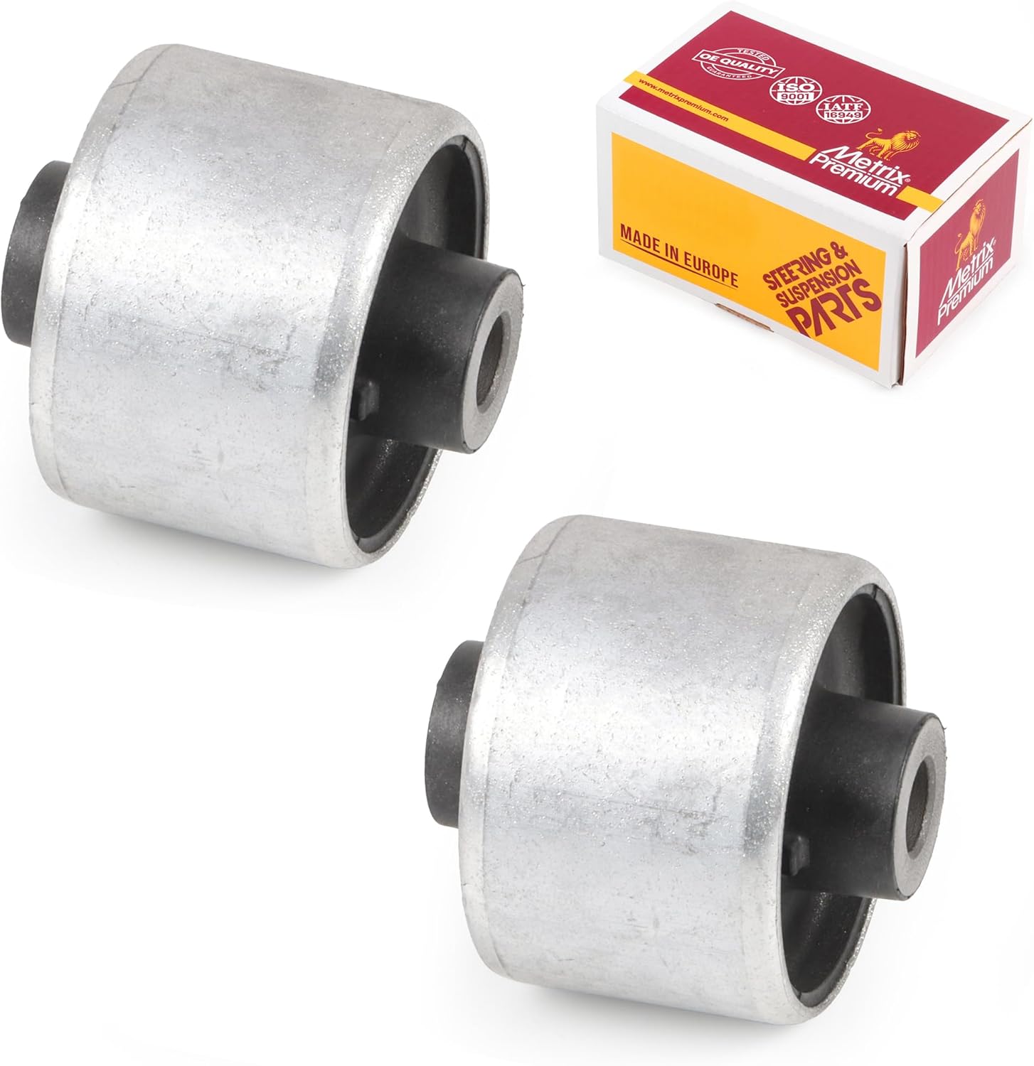 Metrix Premium Chassis Parts - 2 PC Front Lower Rearward Axle Support Bushing Kit Fits 2007-2012 Nissan Altima, 2013 Altima Coupe, 2009-2015 Maxima, 2009-2014 Murano, Replacement BC69380