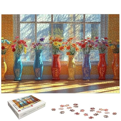 �E�B���h�E �p�Y�� 1000�s�[�X�A��l���� �ؐ� 1000�s�[�X �W�O�\�[�p�Y�� (75x50cm)�A�� Puzzle ����������t���ADIY ��l���� ��� ���� �Ƒ��Ŋy���߂��肪���̂���Q�[���A�C���e���A�A�M�t�g�ɍœK�AHome Decor�A