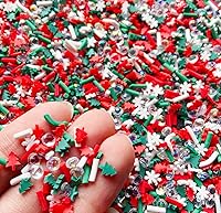 Vista 7 de Chispitas Falsas Chispitas Falsas de Navidad Chispitas Falsas de Caramelo Chispitas de Arcilla Polimérica Chispitas Poliméricas Rebanadas de Arcilla