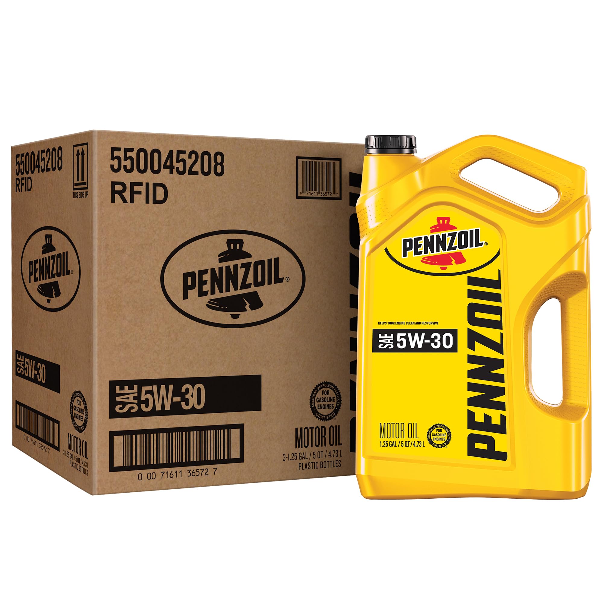 Pennzoil Motor Oil 5W-30 Motor Oil, 5 Quart (3 Pack) : Amazon.ca