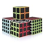 CFMOUR Speed Cube 2x2 3x3 4x4 5x5 Set, Fast Magic Cube Bundle for Kids, Smooth Carbon Fiber Cubes, Puzzle Toys