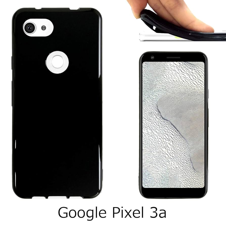 Amazon.co.jp: Google Pixel 3a 【 黒TPU 】 ソフトケース