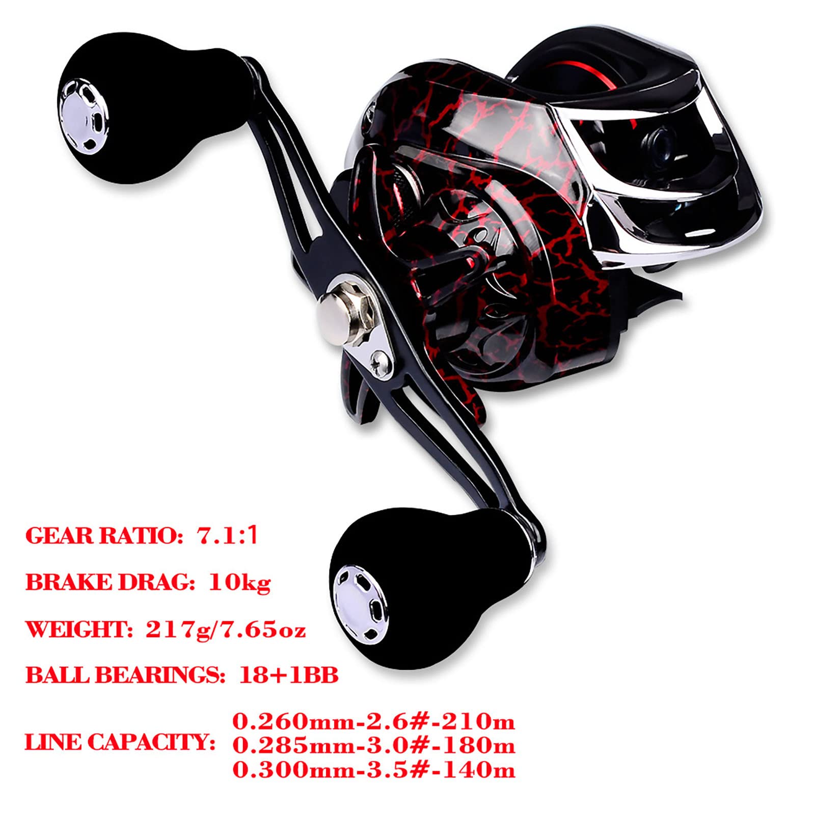 Amazon.com : TEQIN Fishing Baitcasting Reel, 18+1BB Drag Baitcasters, Magnet Braking System Bait Caster Reel, 7.1:1 Gear Ratio Ultra Smooth Baitcaster Fishing Reel DW121R Right Hand : Sports & Outdoors Amazon.com : TEQIN Fishing Baitcasting Reel, 18+1BB Drag Baitcasters, Magnet Braking System Bait Caster Reel, 7.1:1 Gear Ratio Ultra Smooth Baitcaster Fishing Reel DW121R Right Hand : Sports & Outdoors