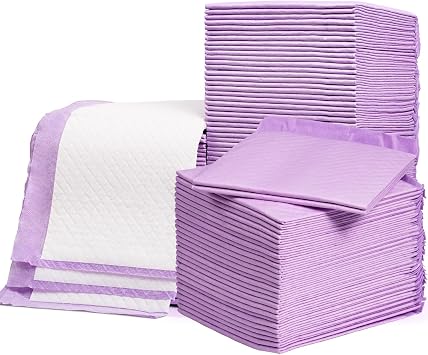 Buyockss Disposable Changing Pads 50Pack Baby Underpads 18 x 24 in Matress Protection Pads Ultra Soft Premium Absorbent Waterproof