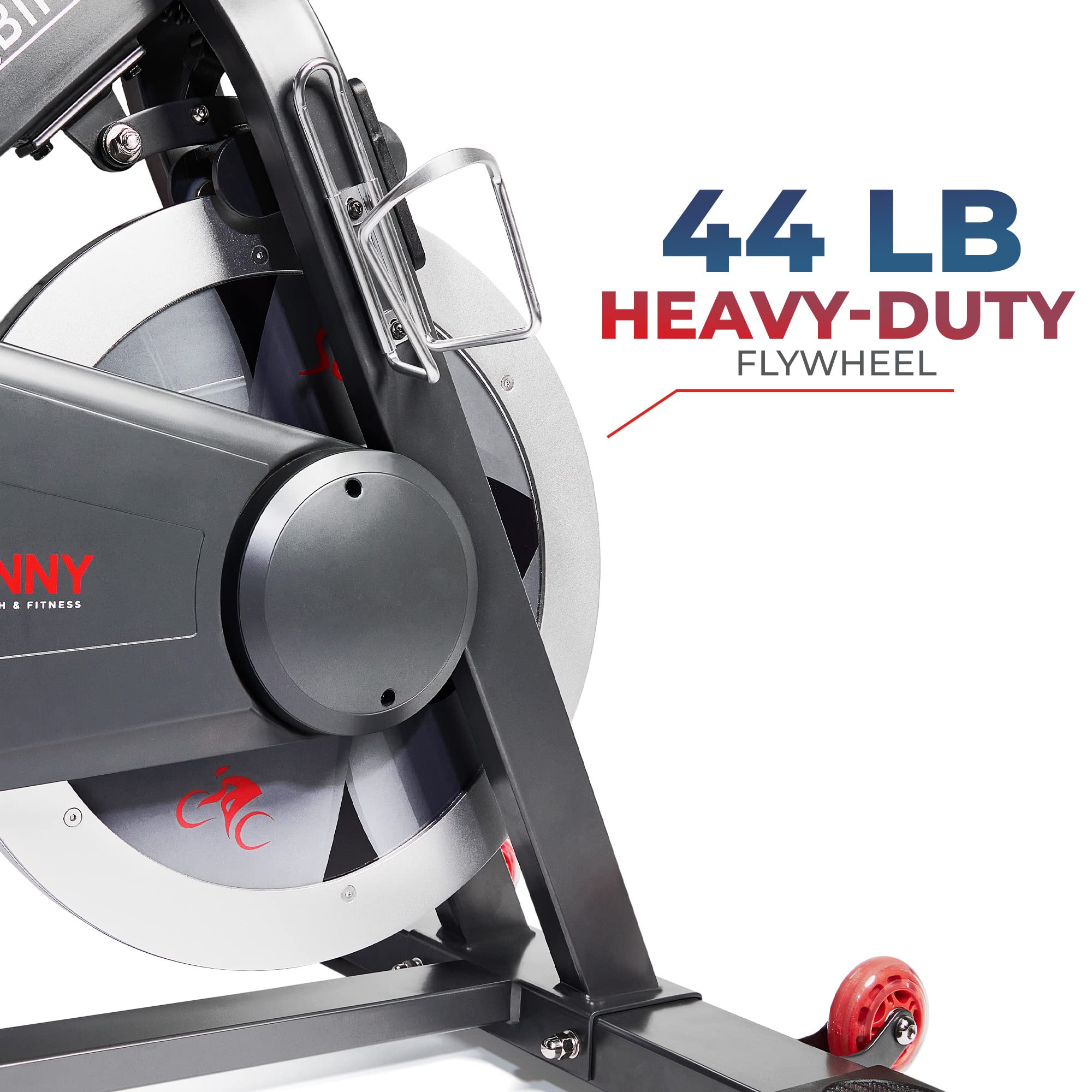 Sunny Health & Fitness Mini Vélo D'Exercice Intelligent Sous Bureau – Pédalier 2 En 1 Bras/Jambes, Résistance Silencieuse, SunnyFit App Gratuite