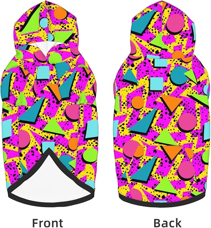 Sudiera Retro 80s 90s para Perro Tamaño Grande miniatura 6