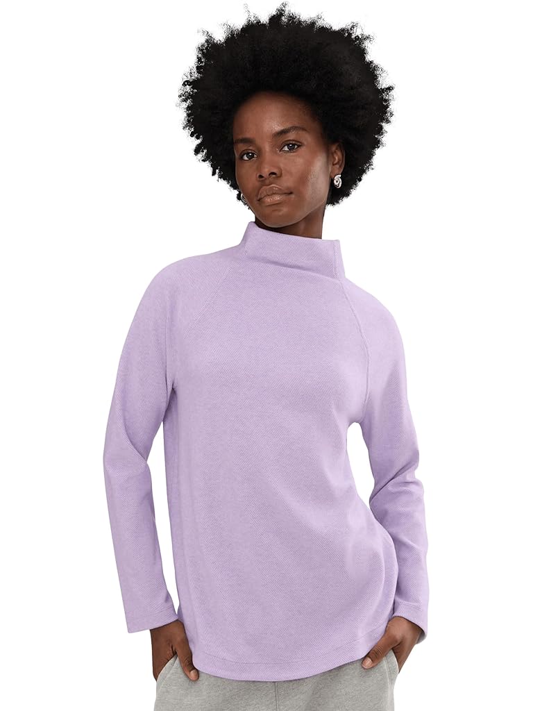 Purple Vineyard Vines Funnel Neck Top