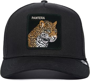 Goorin Bros. Pantera Leopard Black Adjustable Trucker Cap