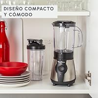 Moulinex Blend & Go 300W turmixgép 1,3L rozsdamentes acél + 750ml palack 3
