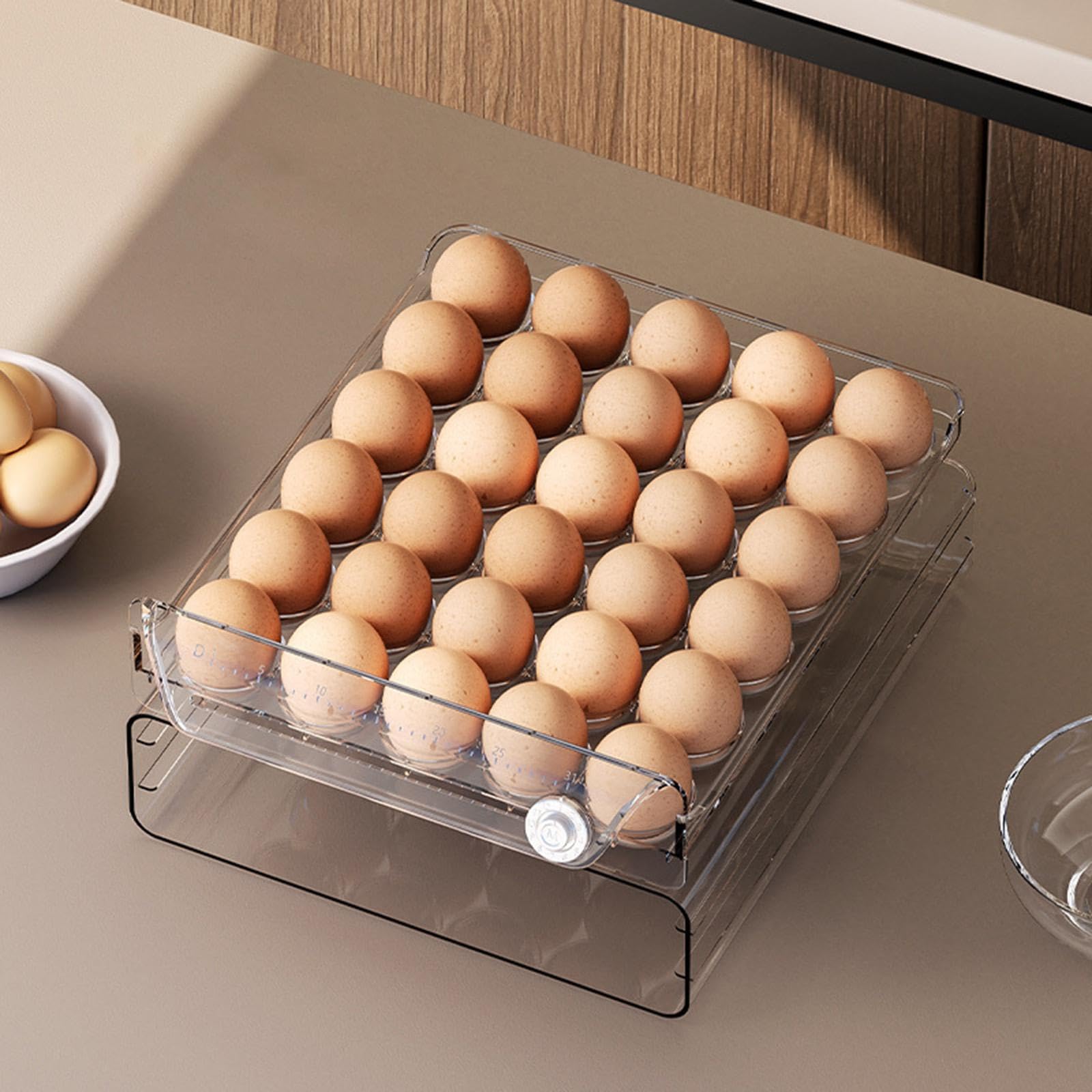 Portauova, contenitori per conservare le uova, organizzazione, uova | in modo efficiente in ogni momento, cucina, contenitore per conservare le , cassetto, contenitore per la freschezza.