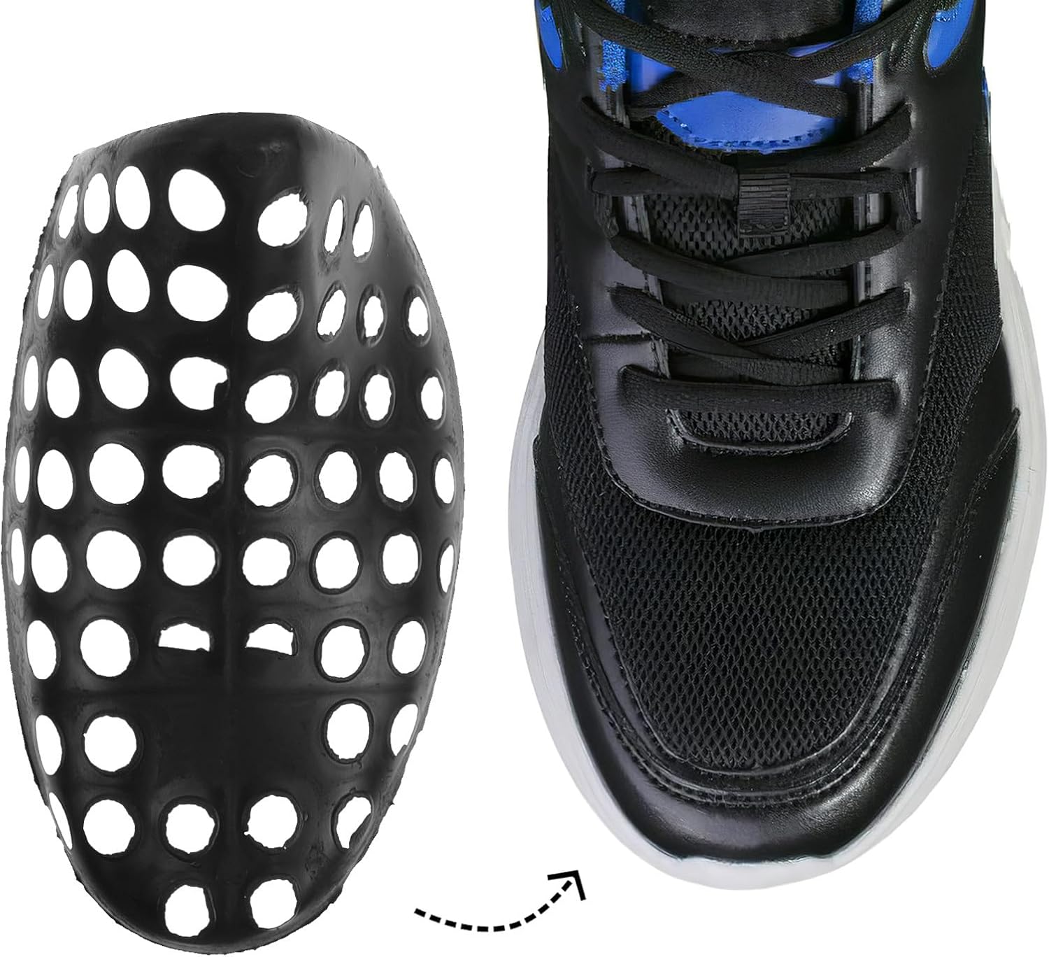 TOYANDONA Transparent Hollow Shoe Shaper Trees Durable Footwear Support for Men Women for Sneakers Boots Prevent
