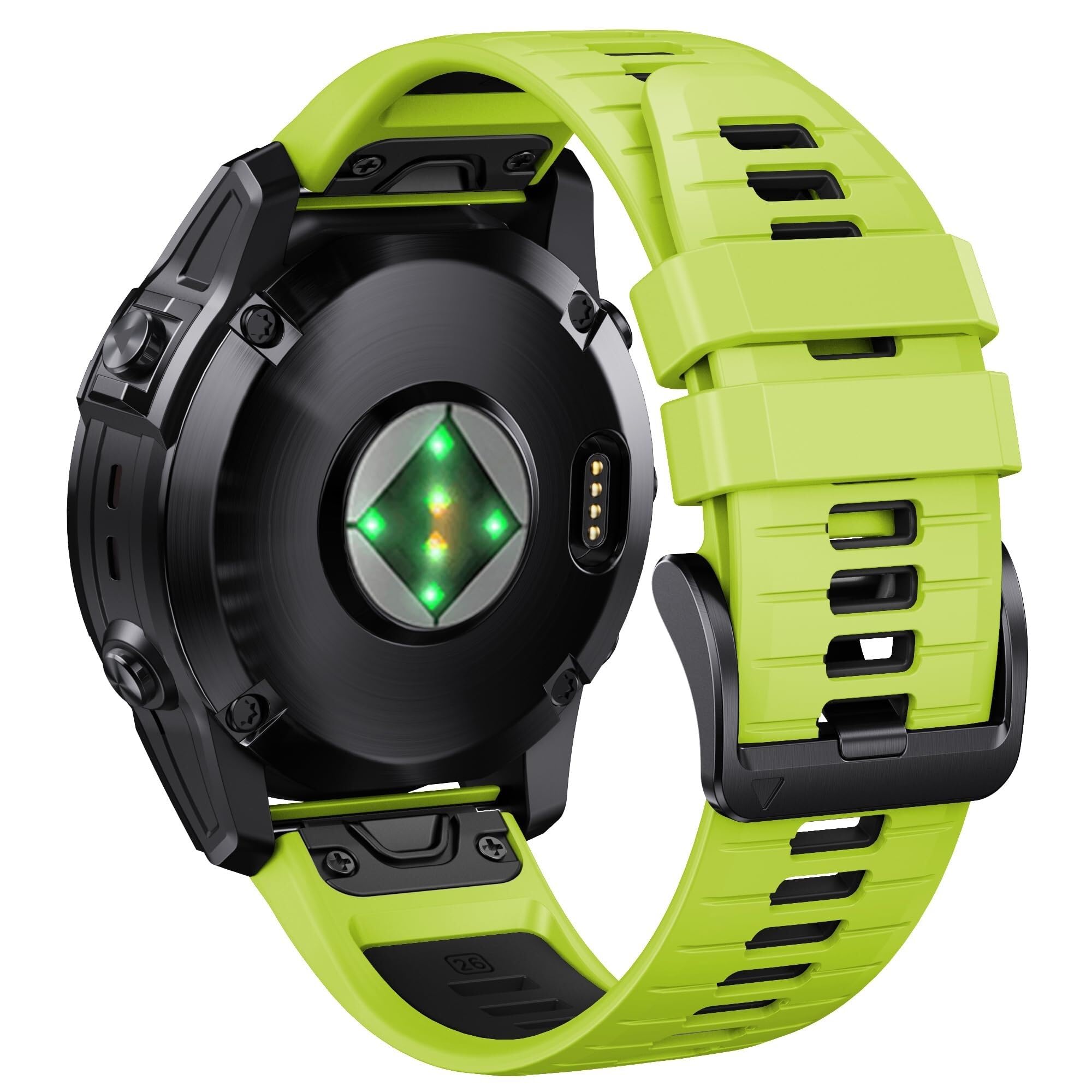 Correas de reloj de silicona para evitar rozaduras de sudor 8