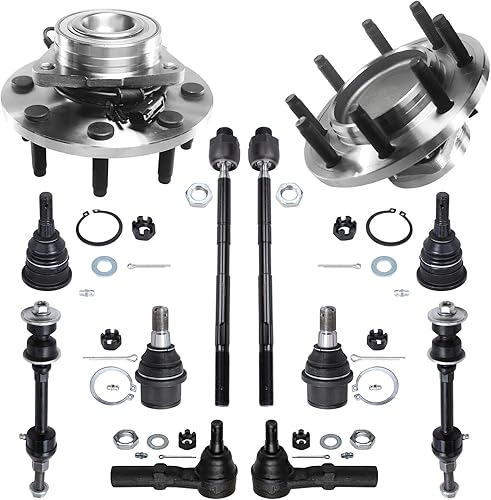 Miniatura 133 de Detroit Axle - Kit de cubos de rodamiento de rueda delantera de 6 piezas para Dodge Dart 2013-2016, Chrysler 200 2015-2017, 2 cojinetes de rueda