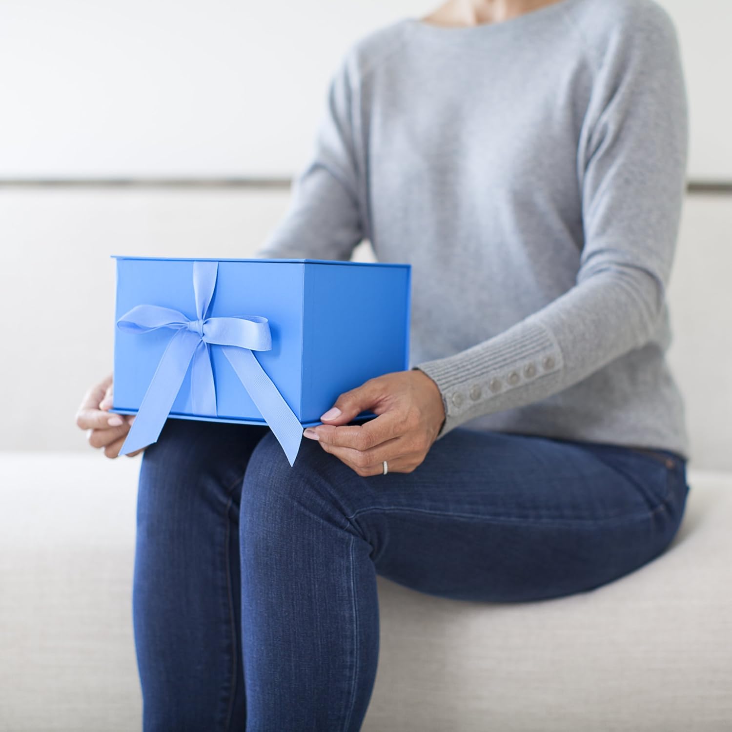 Nеw Prоduсt Hallmark 7 Gift Box with Lid and Paper Fill (Blue) for Hanukkah, Christmas, Holidays, Father's Day, Birthdays, Baby Showers and Graduations Frее Shірріng Ovеr $50 Hallmark 7 Gift Box with Lid and Paper Fill (Blue) for Hanukkah, Christmas, Holidays, Father's Day, Birthdays, Baby Showers and Graduations