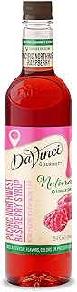 DaVinci Gourmet Naturals Pacific Northwest Raspberry Syrup, 25.4 fl oz