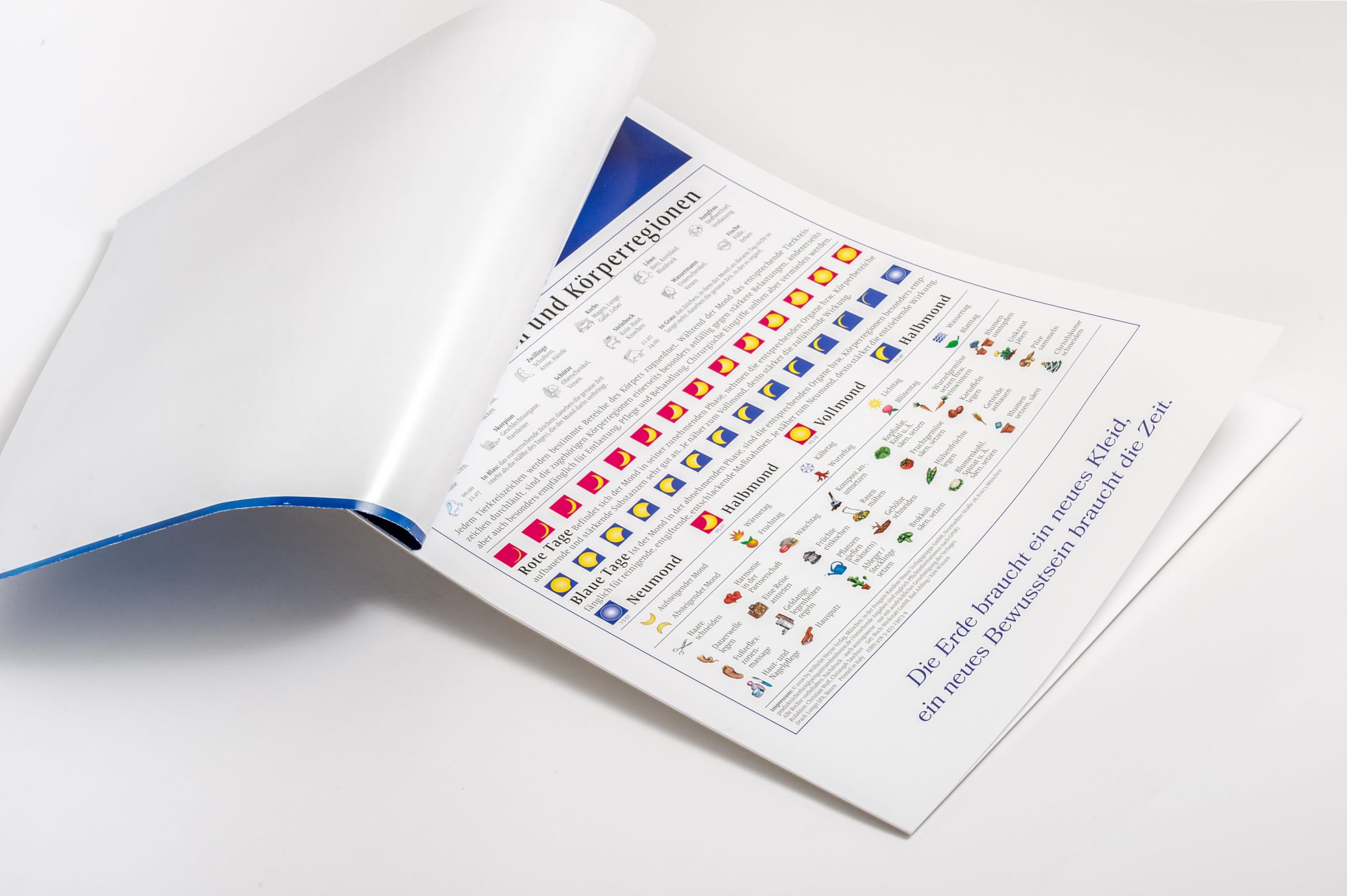 Mondleben 2027: Der große Wandkalender – Mit farbigem Mond-Jahresplaner als Poster zum Herausnehmen – 33,0 x 48,5 cm
