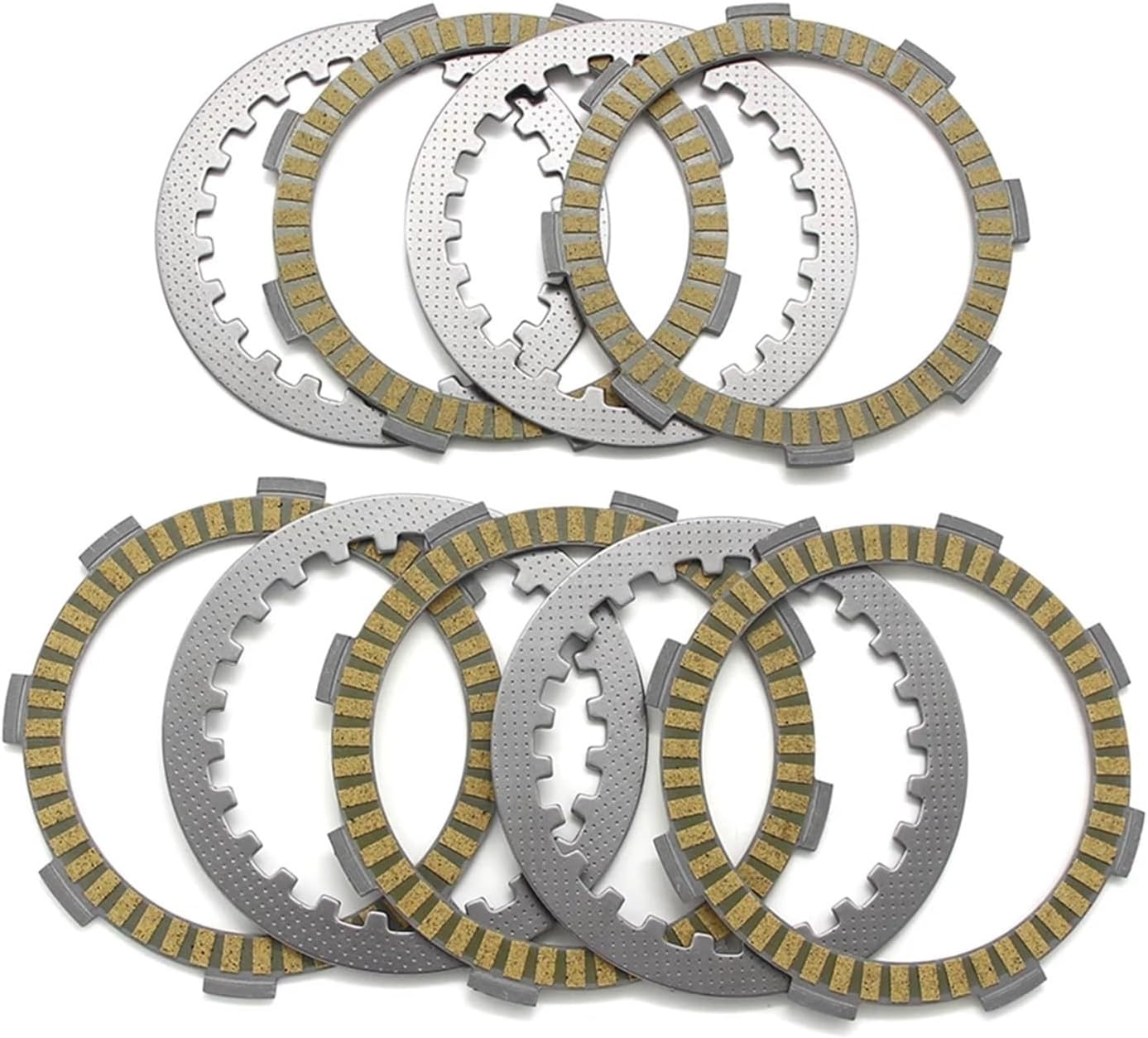 Motorcycle Clutch Friction Disc Plate Kit for HA CM185 CM200 CTX200 TL200 TLR200 XR185 XR200 XR200R TLR250F - Premium Quality Replacement Parts