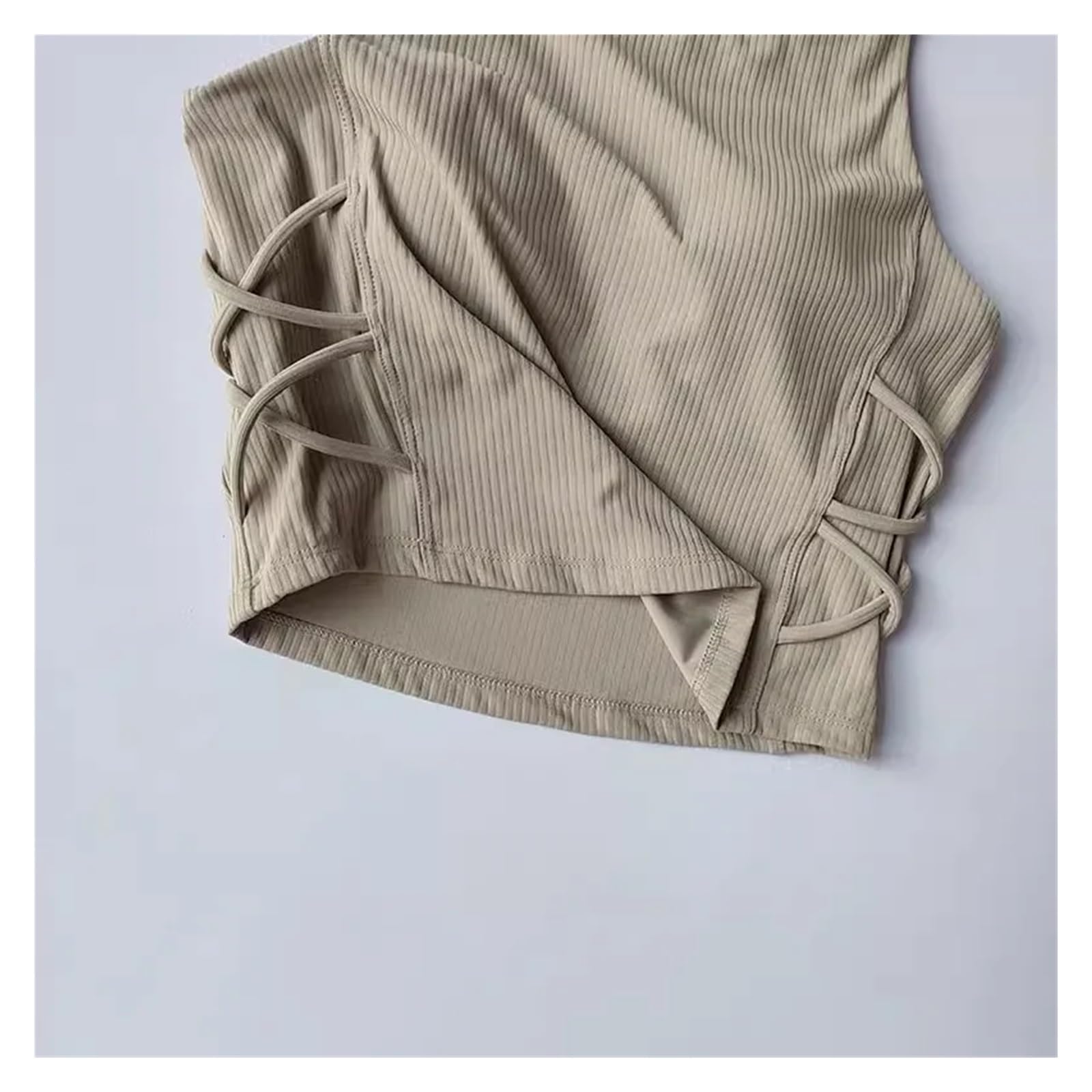 Canotta Fitness da Donna Canotta da Yoga Traspirante ad Asciugatura Rapida da Donna for Fitness e Pilates, Aderente, con Cuscino Fisso for Il Petto.