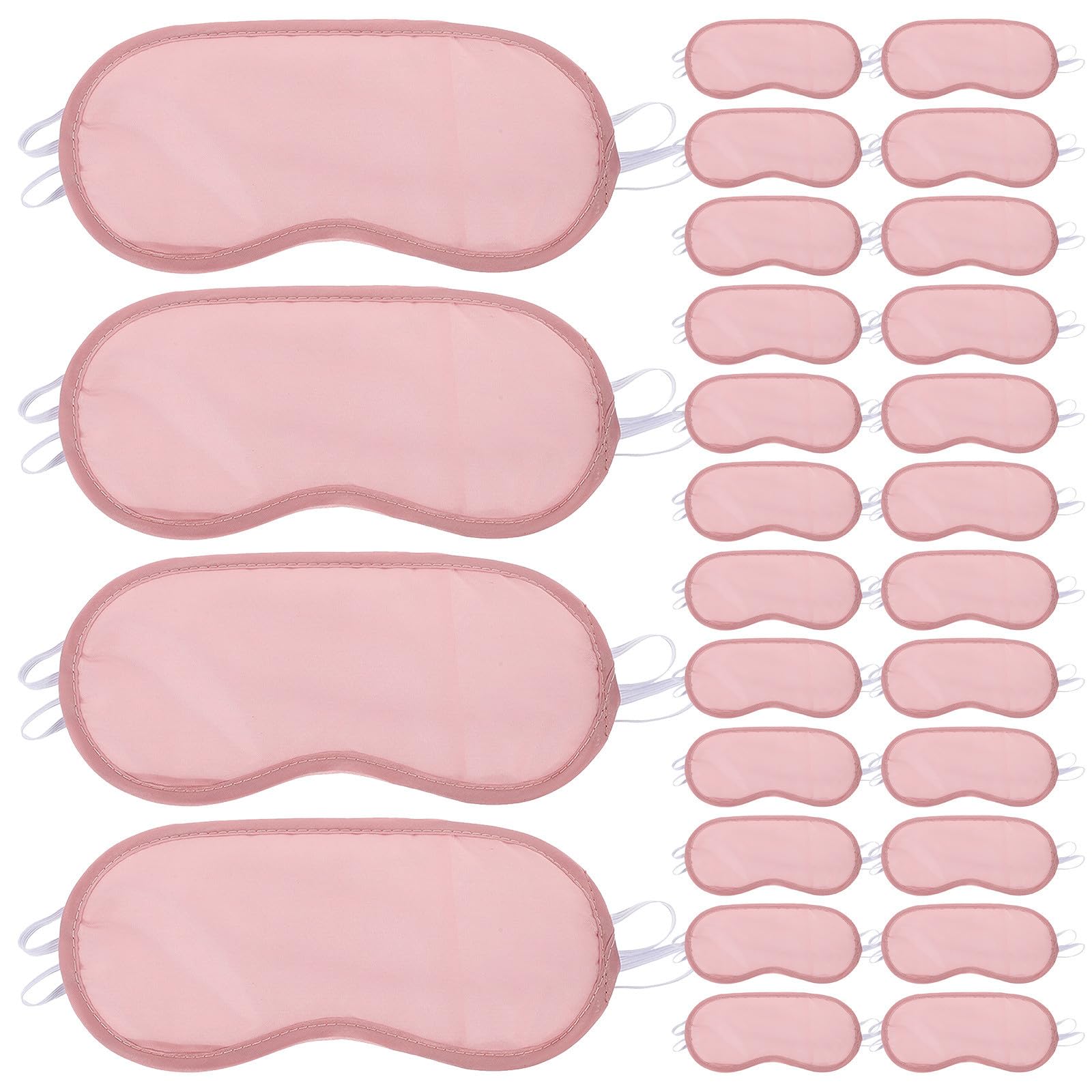 TIDTALEO 100 Unidades Antifaz Ajuste 3d Doble Capa para Dormir Rosa de