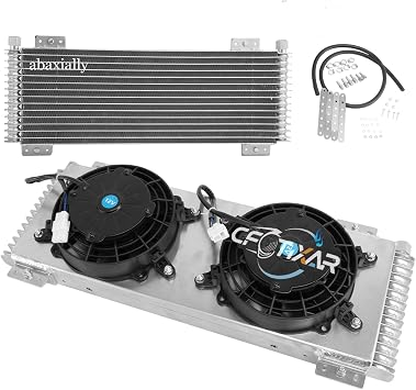 aluminum Transmission Oil Cooler Shroud Fan Tru-Cool 40,000 40k GVW Low-Pressure Drop