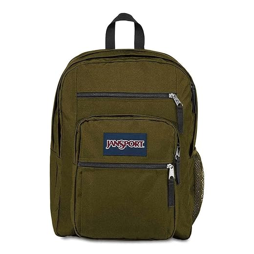 Mochila JanSport Big Student Army Green Tamanho 34L