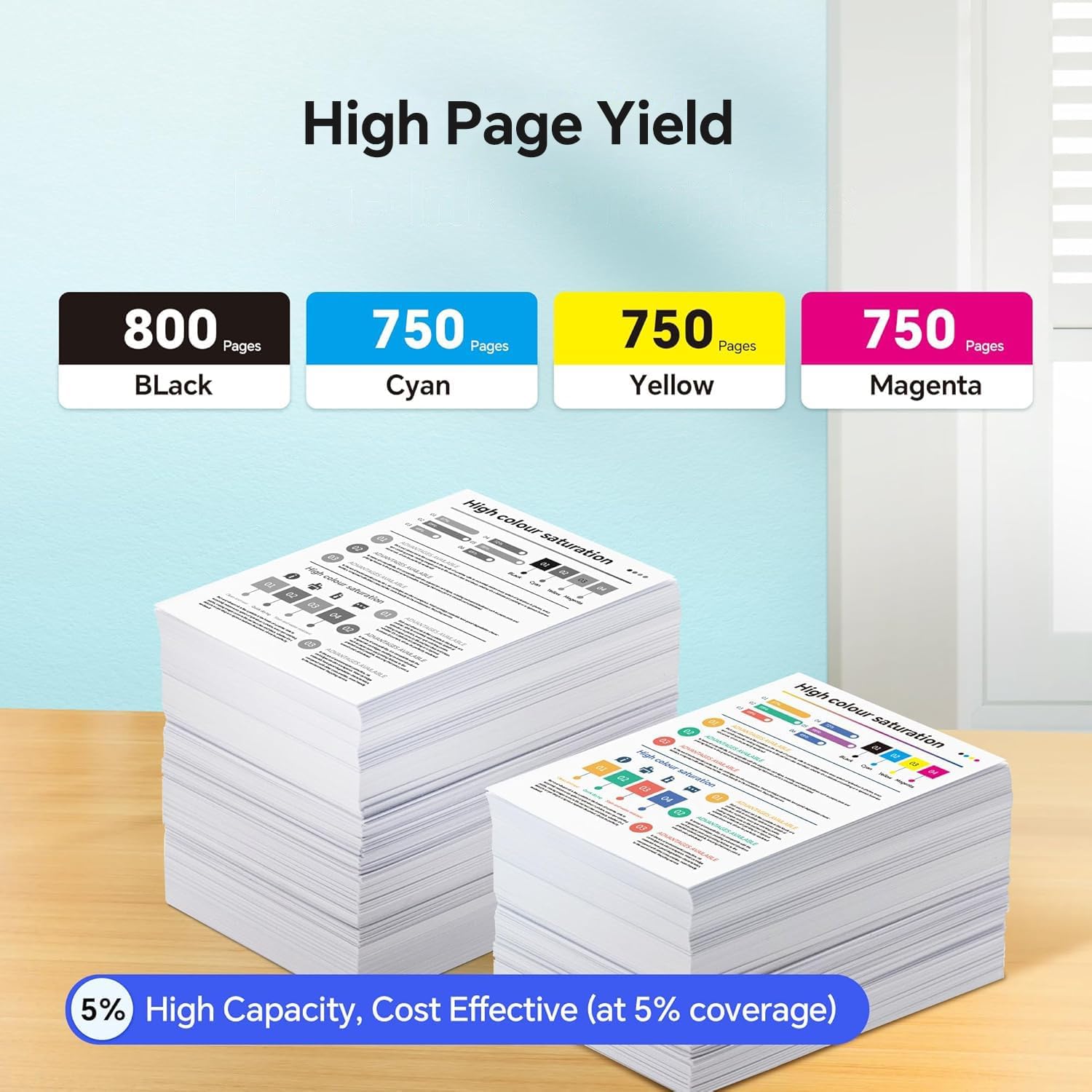 564XL Ink Cartridges 10 Pack Replacement for HP 564 564XL Ink Cartridges Combo Pack for Photosmart 5520 6510 6520 7520 7525 Printer DeskJet 3520 3522 Officejet 4620 (Black Cyan Magenta Yellow)