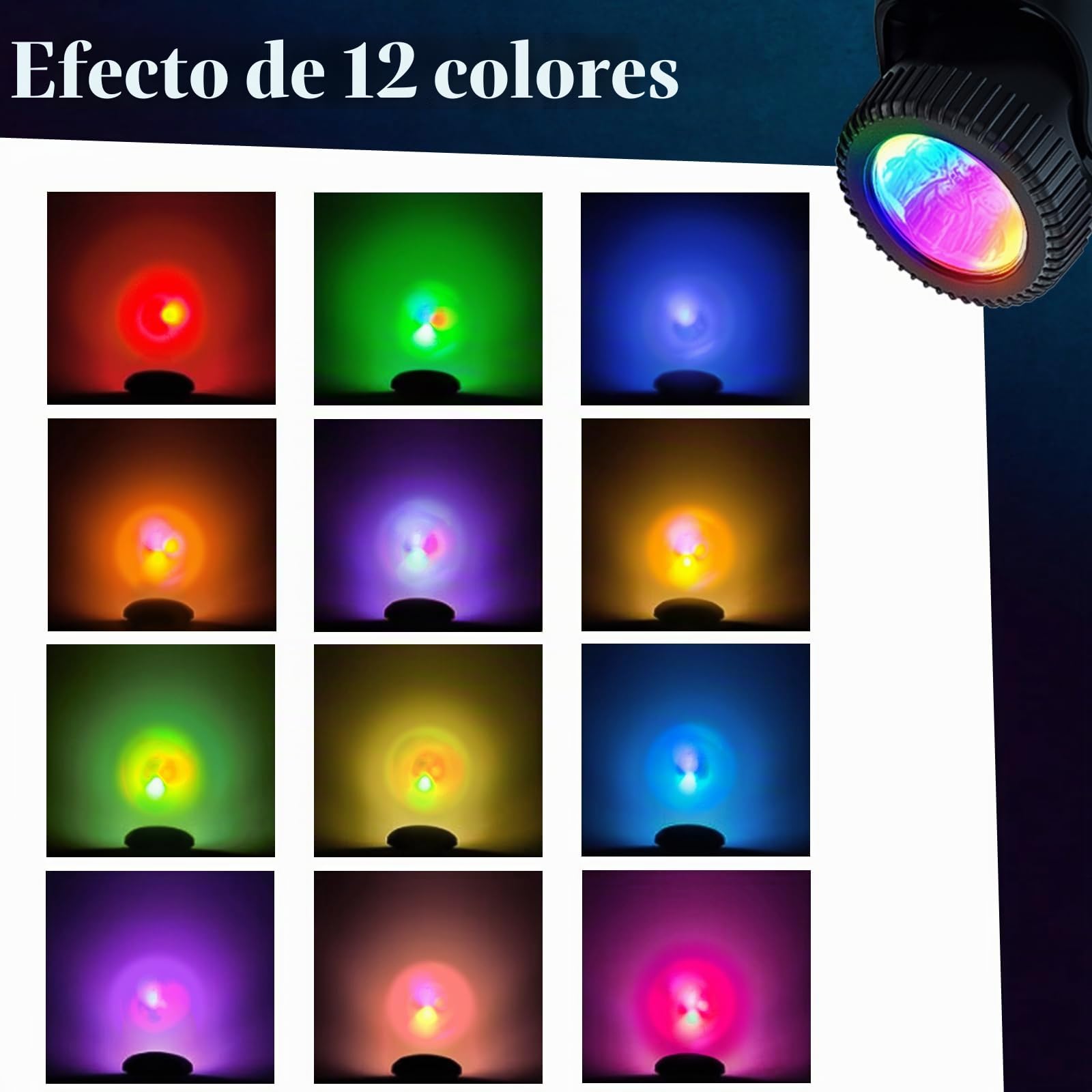 PChero Luces solares sumergibles para estanque, LED 3 en 1 RGB que cambian de color, luz subacuáticas impermeables para peceras, jardín y patio