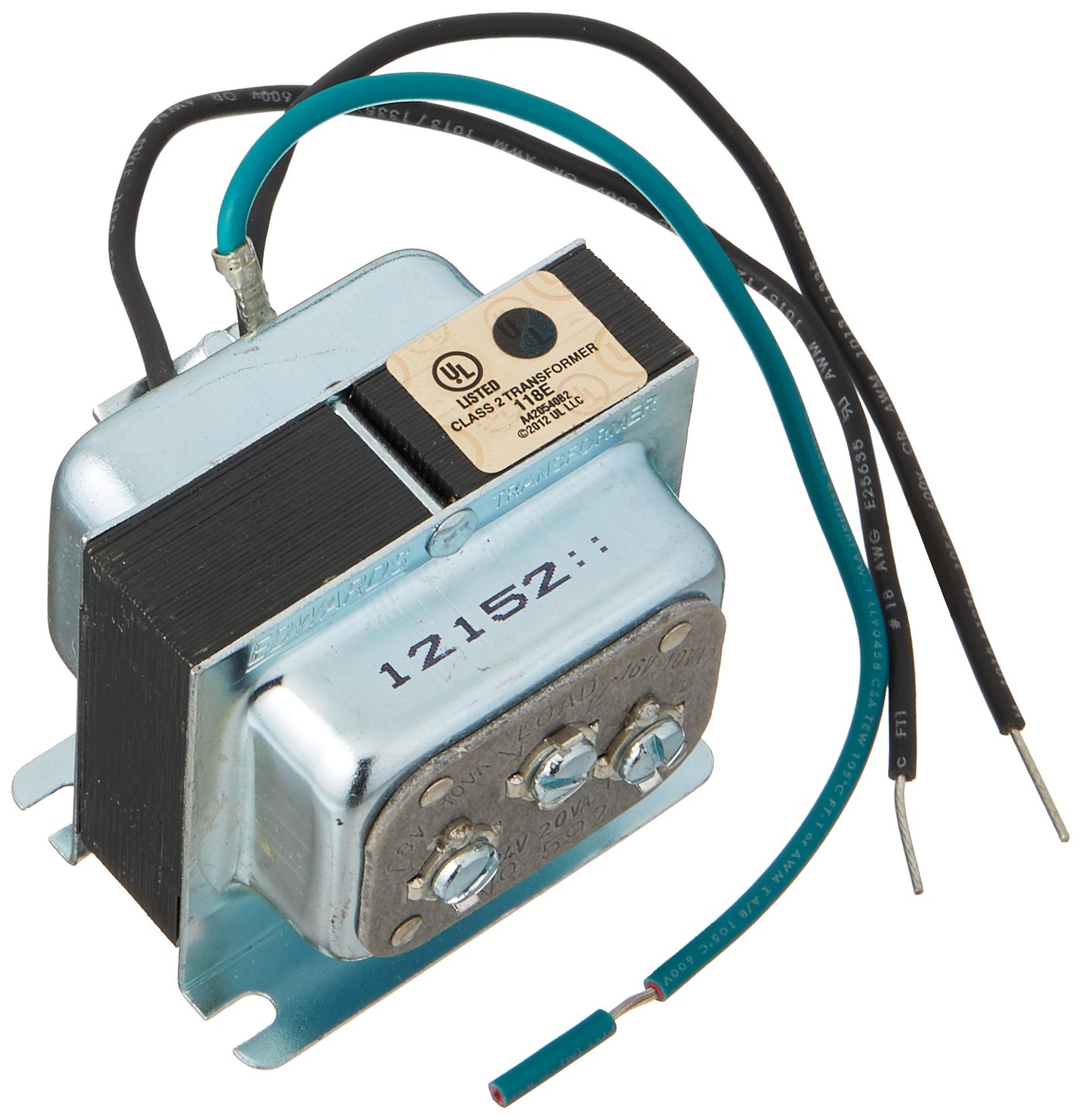 Edwards-Signaling-340-4G5 24VAC 0.250A Gray Bell and 592 120V/24V 40W Transformer Bundle