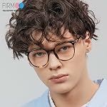 Firmoo Blue Light Blocking Glasses for Women/Men, Oversized Retro Round Frame Computer Glasses Anti Glare UV Protection
