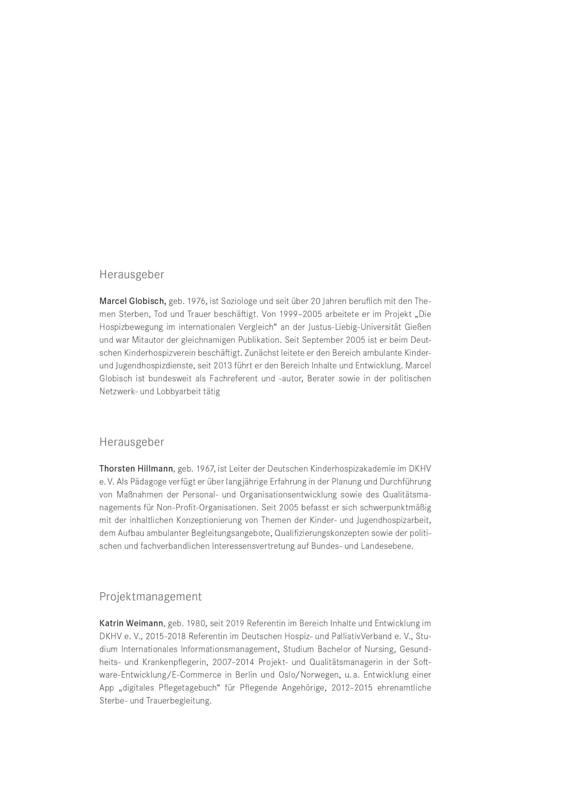Handbuch der Kinder- und Jugendhospizarbeit: Grundlagen und Praxis ambulant - stationär - Bildung