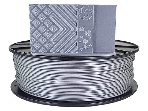 Miniatura 145 de 3D-Fuel 3D Filamento Pro PLA+ Negro Medianoche de Alta Temperatura y Resistente, 1.75mm, 1 kg +/- 0.02mm de Tolerancia, Fabricado en EE.UU., Fácil