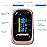 Oxygen Saturation Monitor, Wrinery Premium Pulse Oximeter Fingertip, Oxygen Monitor, O2 Saturation Monitor, OLED Portable Oximetry with Batteries, Lanyard (Rose gold-Royal black)