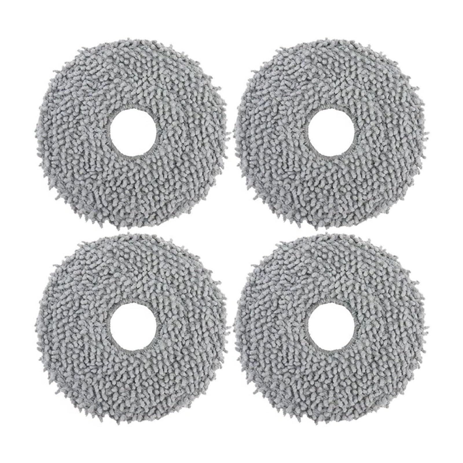 NUCBCULWP Mop Cloth Rag,Compatible For Xiaomi，B101CN X10+ S10+,Compatible For Dreame，S10 Pro L10S Ultra/Mop 2, Robot Vacuum Cleaner(4pcs)