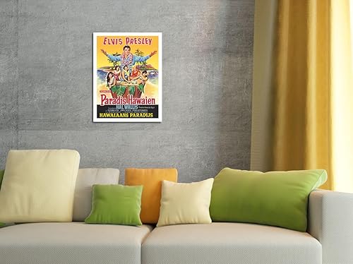 Vista 4 de Paradise Hawaiian Style (Paradis Hawaien) - Protagonizada por Elvis Presley - Póster de película vintage c.1966-8 x 12 pulgadas