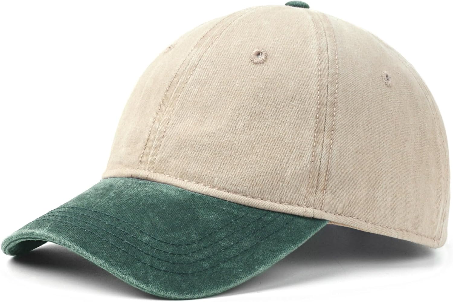 Zylioo XXL Baseball Cap for Big Heads - Oversized Soft Cotton Dad Hat, Adjustable UV Protection for Men Women Golf Travel Daily