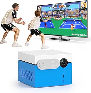 KINHANK MotionX Bewegungs Gesteuerte Spielkonsole für Kinder, Neueste Videospielkonsole, Eltern-Kind-Interaktion, Laufend Neue Spiele, Keine Abogebühren & Controller, Spielzeuggeschenk für Kinder ab 3