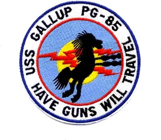 PG-85 USS Gallup Navy Patrol Motor Gunboat Patch Have Guns Will Travel