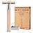 Rose Gold Double Edge Safety Razor, Single Blade Razors for Women, with 10 Platinum Coated Safety Razor Blades, 1 Blade Razors, Anti-slip Handle, Metal Material, Reusable, Eco-friendly, Smooth Shaving