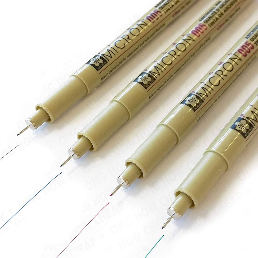 Amazon | Pigma Sakura Micron - 顔料ファインライナー - 4-005