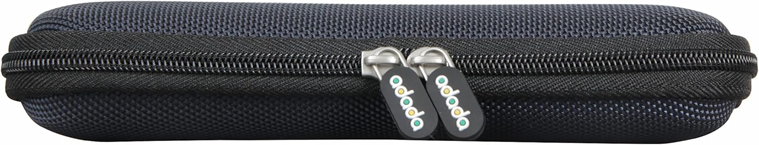 Adada Hard Case for SanDisk 500GB / 250GB / 1TB / 2TB Extreme Portable SSD (Black+Orange, Case for 3 Hard Drives) - Image 4