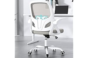Office Desk Chair with Lumbar Support Ergonomic Mesh Office Chair for Small Spaces