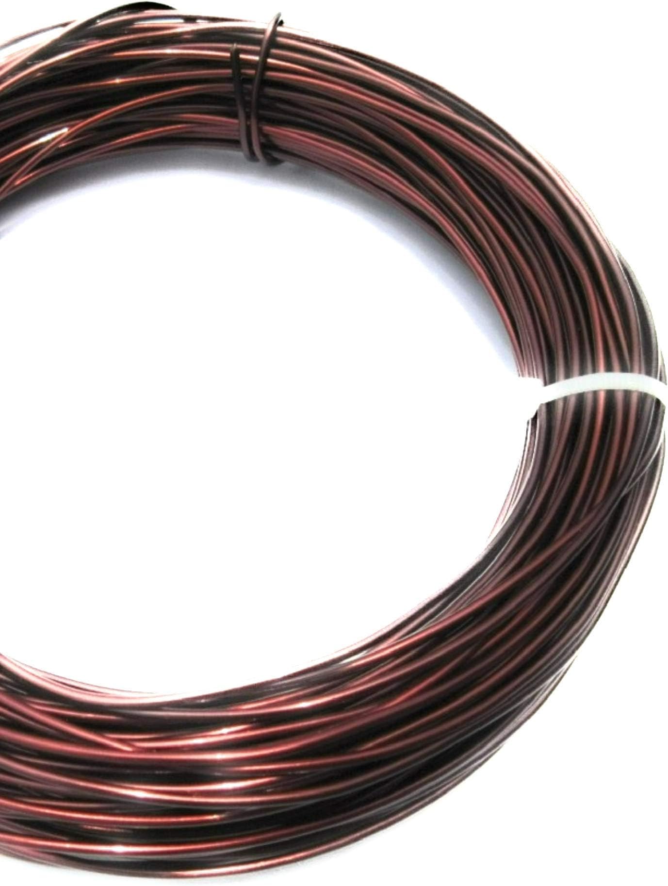 GREENARTZ 33ft 3mm Aluminium Wire for Electrical use Bonsai Gardening and Craft