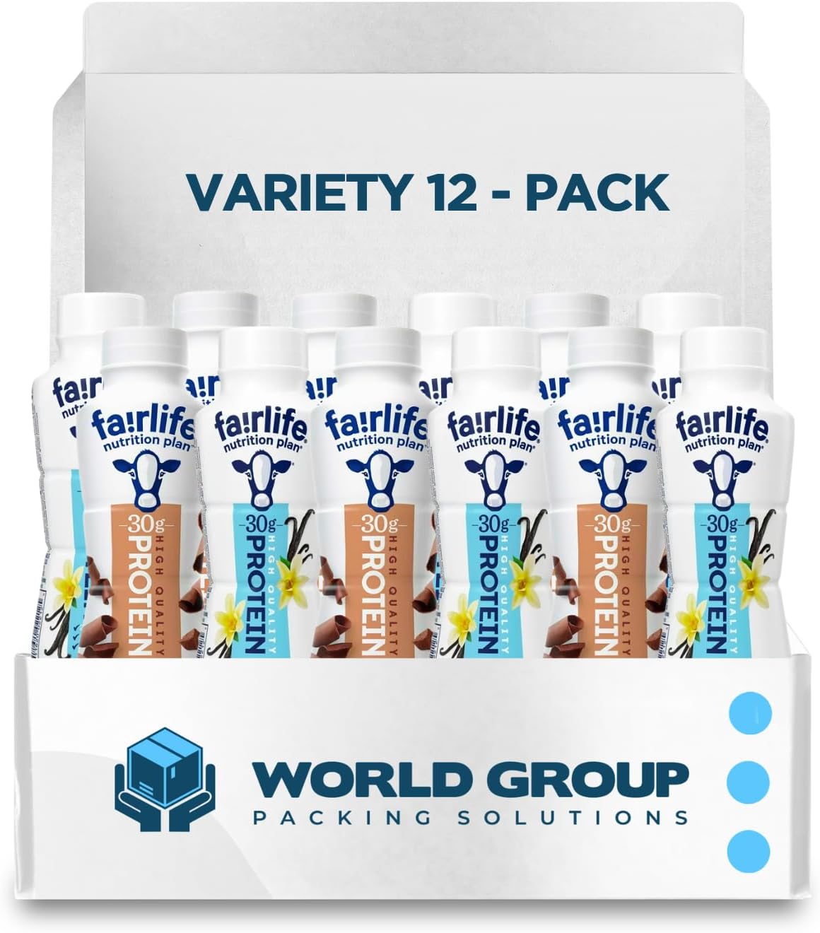 Fairlife Nutrition Plan Chocolate 30g Protein Shake 11.5fl.oz, (18 Pack) 6.12 l