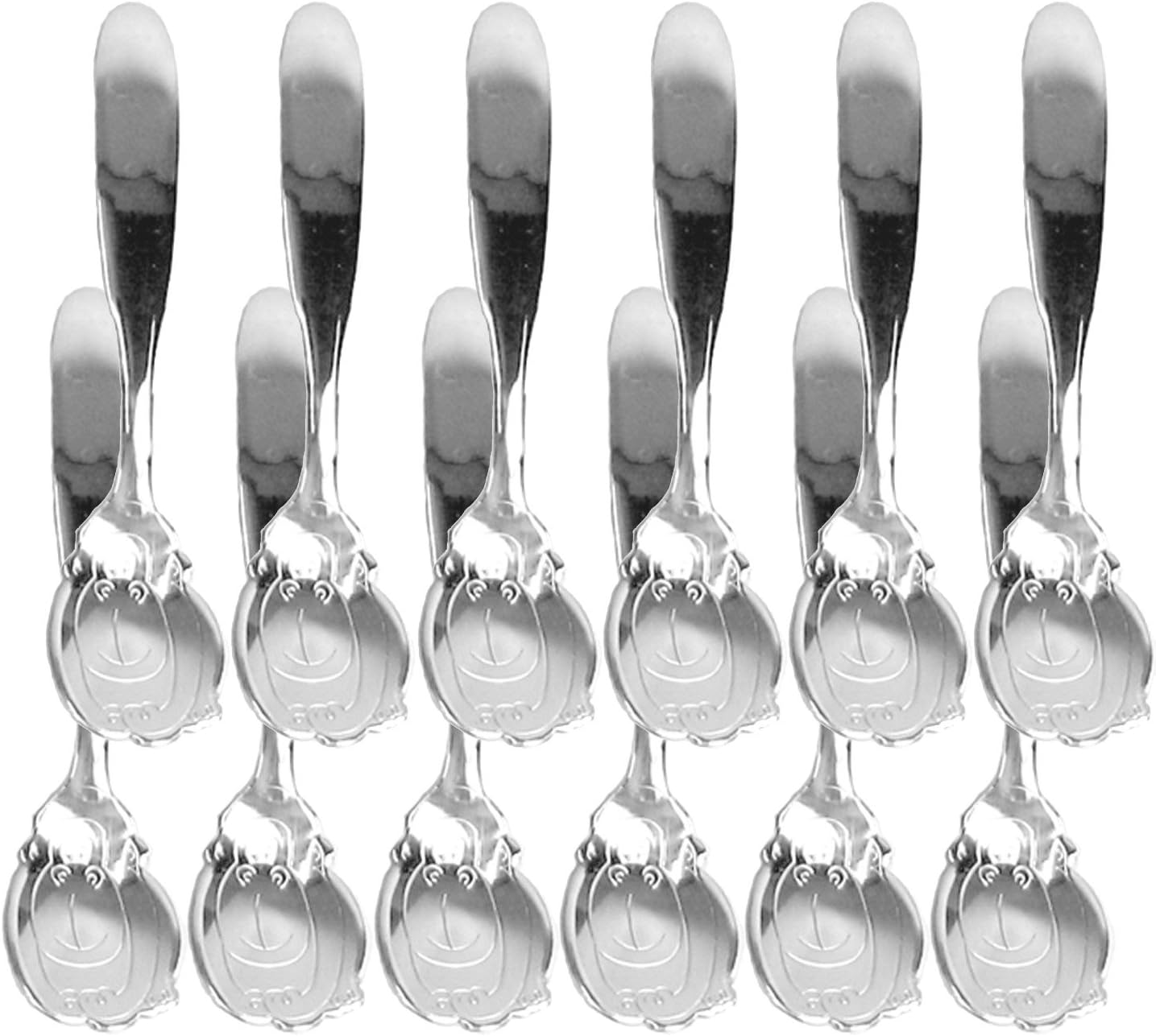 Nagao Petite Animal Crossing Spoon Gorilla, Set of 12, Made in Japan